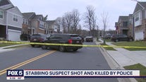 Stabbing suspect shot and killed by police in Frederick