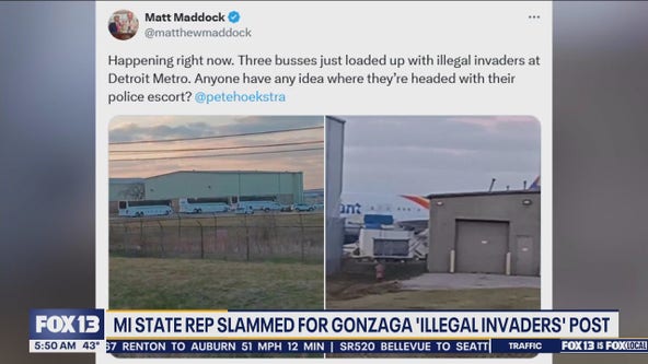 MI State Rep. slammed for Gonzaga 'illegal invaders' post