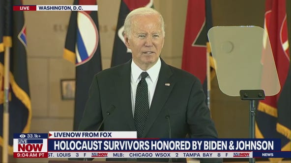 President Biden honors Holocaust survivors