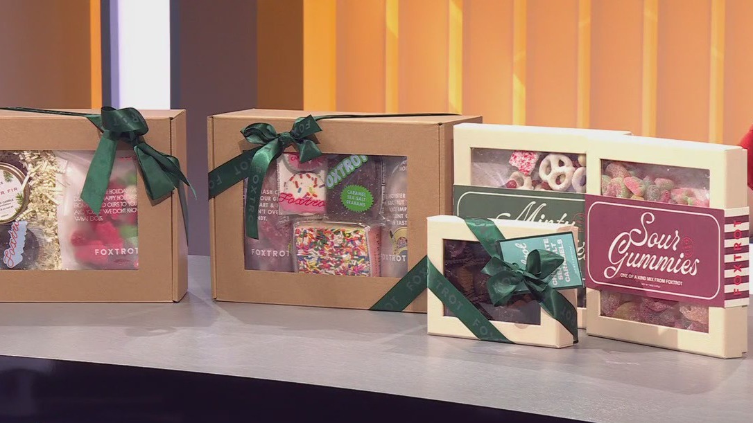 Holiday  gift boxes from Foxtrot