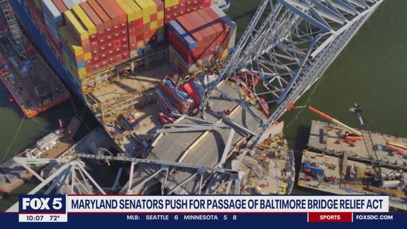 Maryland Senators push for passage of Baltimore Bridge Relief Act