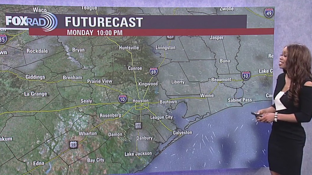 FOX 26 Houston Weather Forecast: Rain moving out
