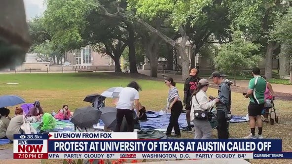 Protest at UT Austin called off