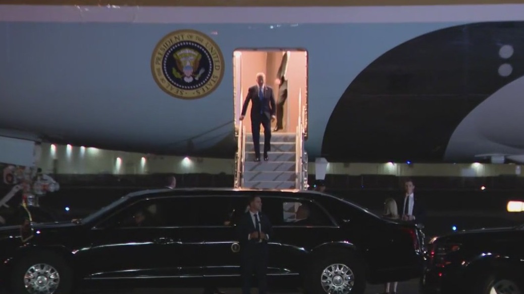 President Biden lands in Phoenix for AZ visit