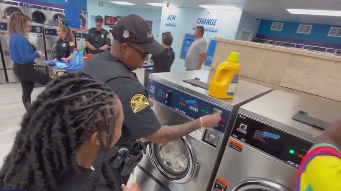 St. Pete police paying for families' laundry