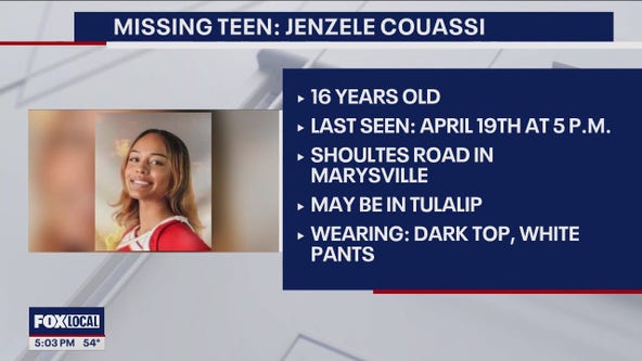 Police searching for teen missing out of Marysville
