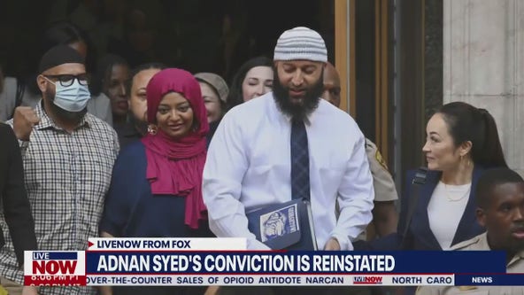 Adnan Syed's conviction reinstated: will he go back to jail? | LiveNOW from FOX