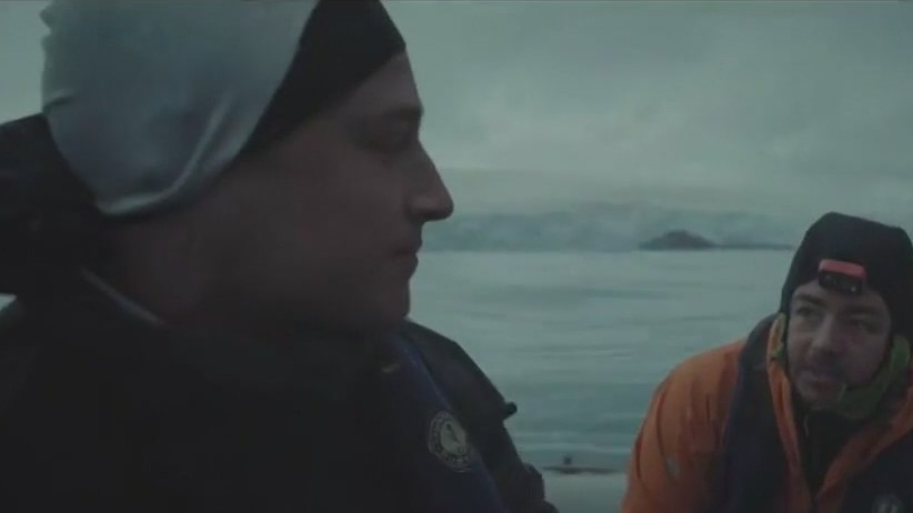 Film examines first man to run an Iron Man triathlon in Antarctica
