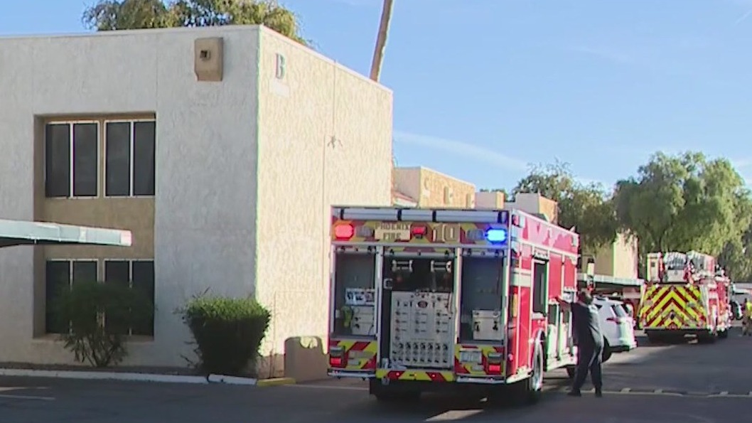 3 displaced after fire burns Phoenix apartment