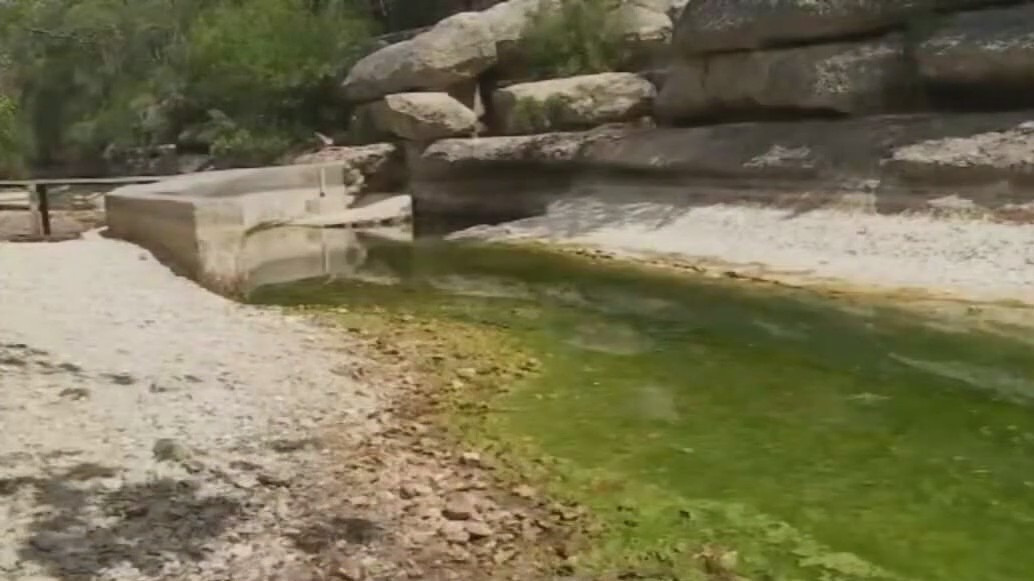 Swimming suspended at Jacob's Well due to low water levels
