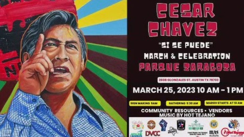 César Chávez to be honored at Sí Se Puede March and Celebration Saturday