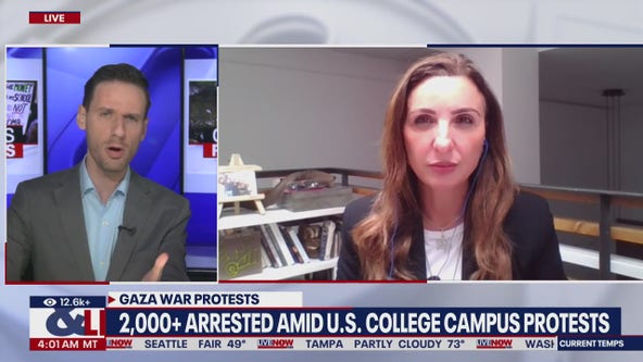 2,000 arrested in nationwide campus protests
