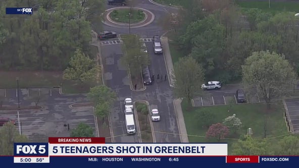 5 teens shot in Greenbelt after senior skip day party, police say