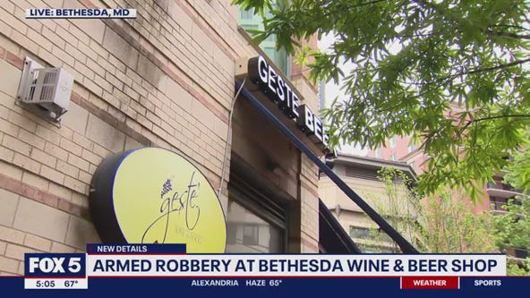 Armed thieves rob Bethesda wine and beer shop two nights in a row