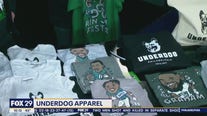 Jason Kelce launches clothing line to give back to Philadelphia