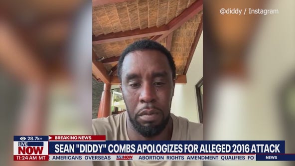 Sean 'Diddy' Combs apologizes for alleged attack