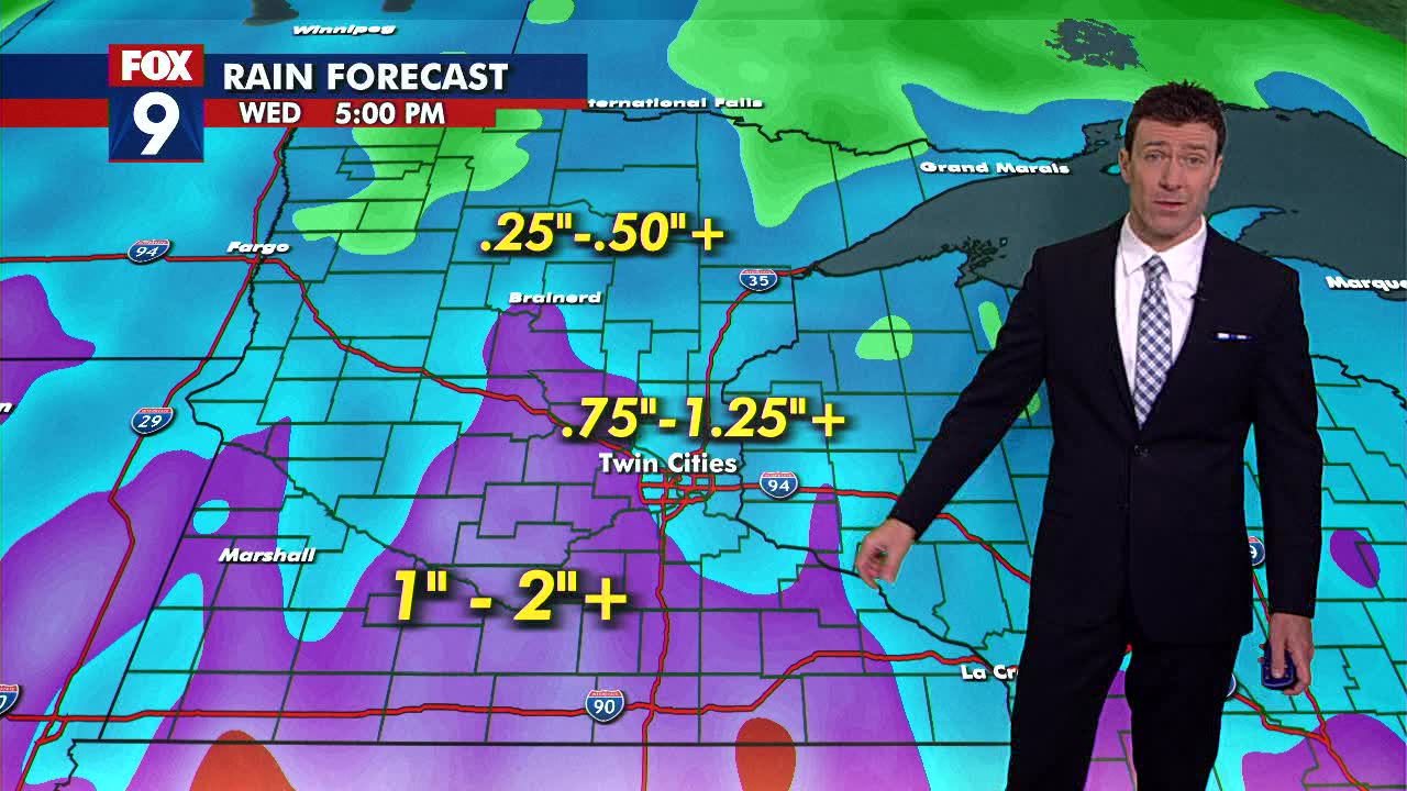 MN weather: Wet Tuesday