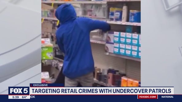 DC cracking down on retail crimes with undercover patrols