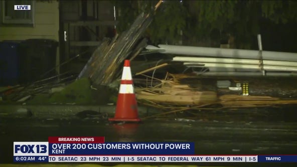 Over 200 customers without power in Kent
