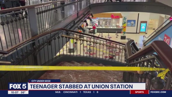 Teen stabbed in Union Station food court