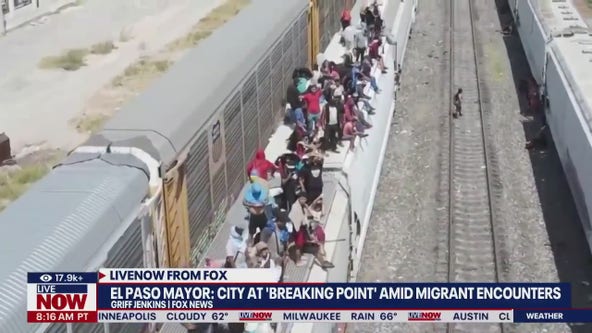 Migrant surge: El Paso at "breaking point"