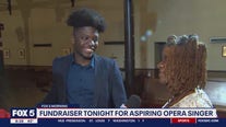 Raising money for an inspiring local opera singer