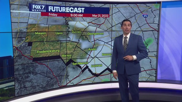 Central Texas weather: Mild temperatures and mostly cloudy skies