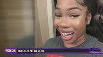 Woman travels from Louisiana to Texas to fix bad dental job