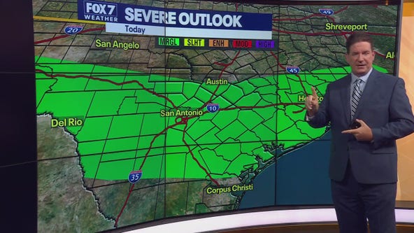 Austin weather: More storms possible Monday