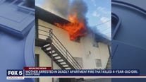 Mother arrested in apartment fire that killed 4-year-old girl