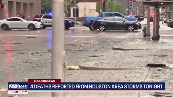 4 killed in Houston-area storms