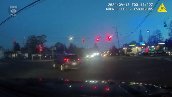 VIDEO: Police pursuit ends in Burien, 2 teens arrested
