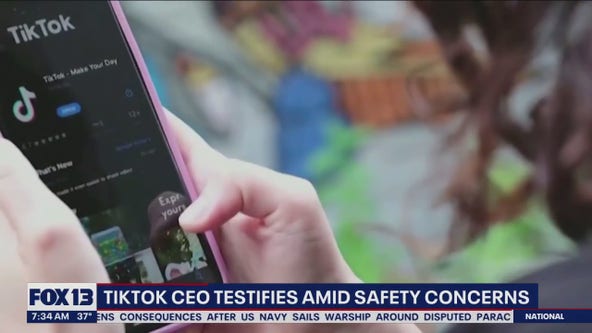 TikTok CEO testifies amid safety concerns