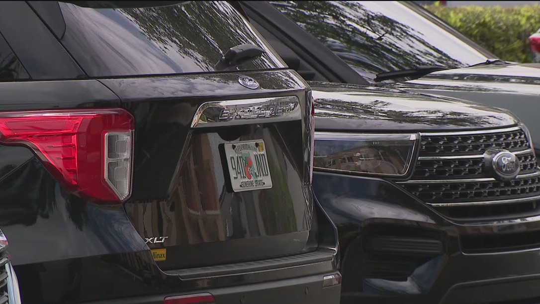 Increase in license plate thefts