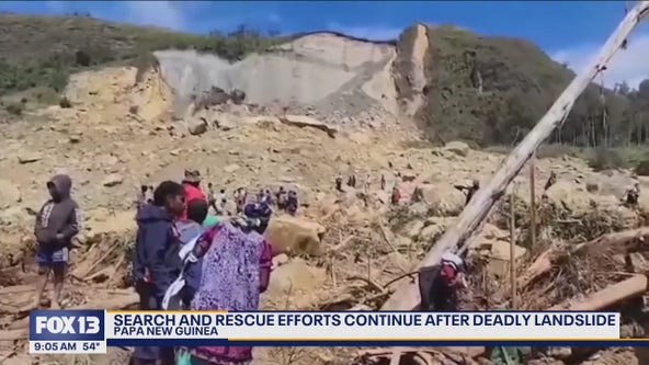 Papua New Guinea landslide buried more than 2,000 people
