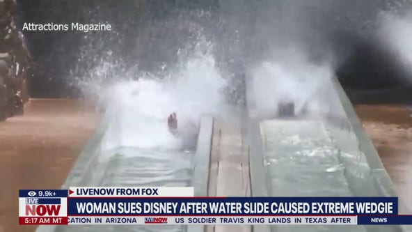 Disney sued over water slide wedgie incident
