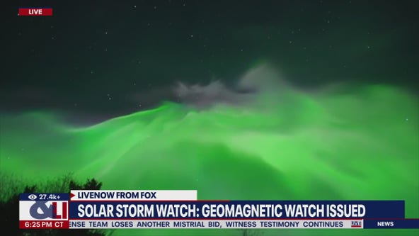Solar storm watch: Geomagnetic watch issued