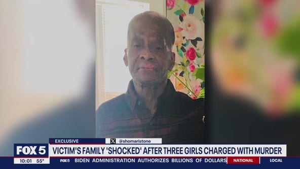 Family speaks out after 3 teen girls charged with murdering 64-year-old