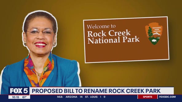 DC congresswoman proposes renaming historic Rock Creek Park