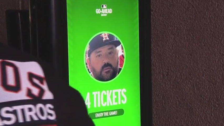 Houston Astros debut facial recognition for game entry