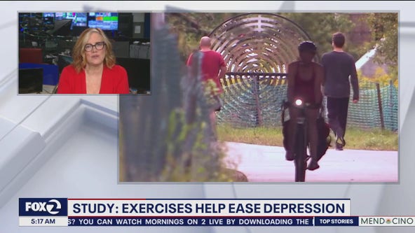 Study: Exercise helps ease depression