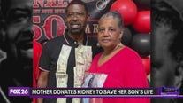Mother donates kidney to help save son's life