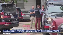 Arlington police kill knife-wielding man