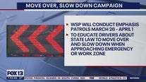 WSP: 'Move Over, Slow Down' campaign continues this weekend