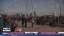 Solar eclipse viewed by thousands in Dallas