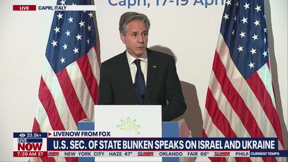 Blinken addresses Israeli drone strike on Iran