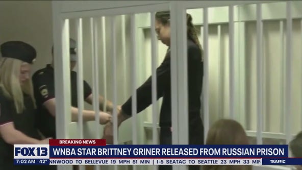 Russia frees WNBA star Brittney Griner in prisoner swap for Russian arms dealer Viktor Bout