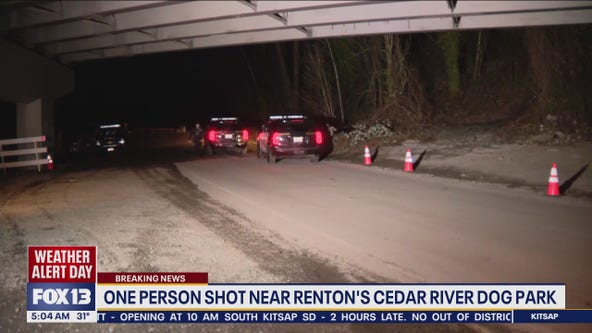 Person shot near Renton's Cedar River Dog Park