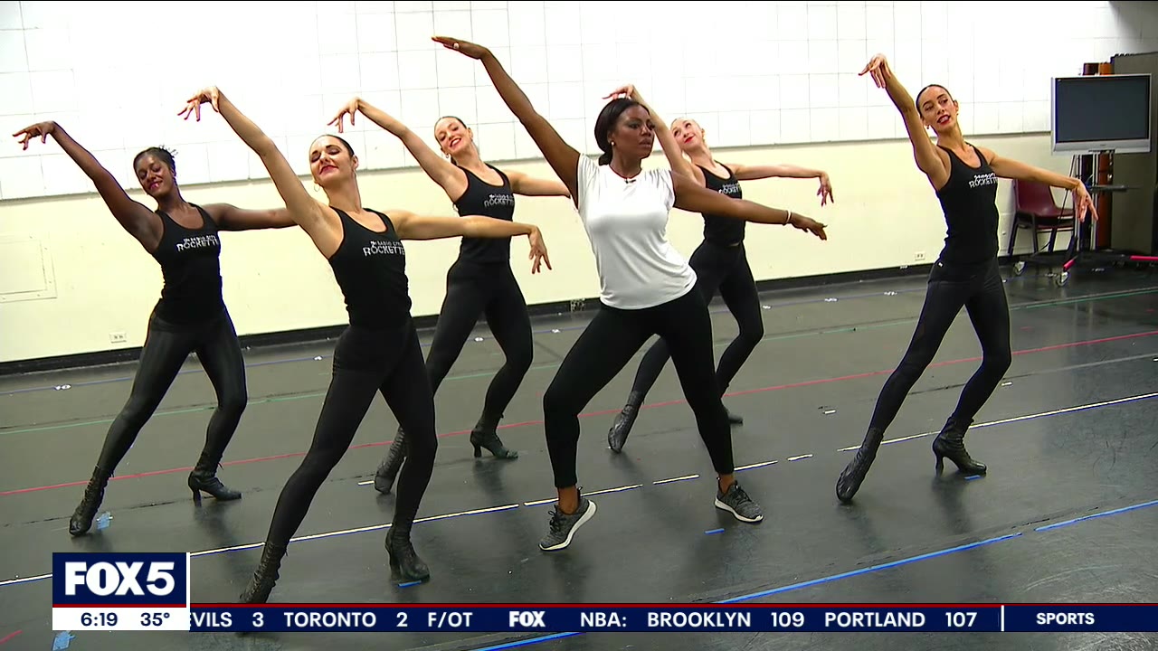 Inside the Rockettes rehearsals