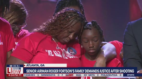 Roger Fortson's family demands justice after shooting